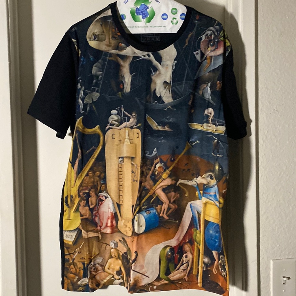 Surrealist painting t shirt